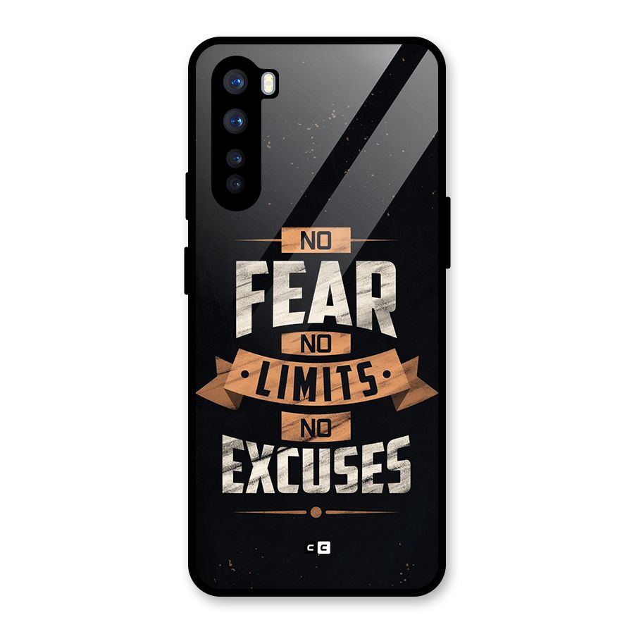 No Excuse Glass Back Case for OnePlus Nord