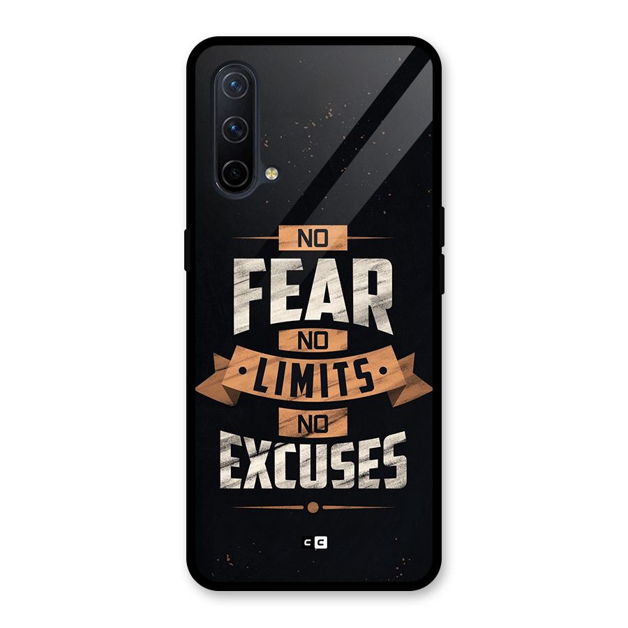 No Excuse Glass Back Case for OnePlus Nord CE 5G