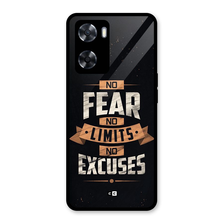No Excuse Glass Back Case for OnePlus Nord N20 SE