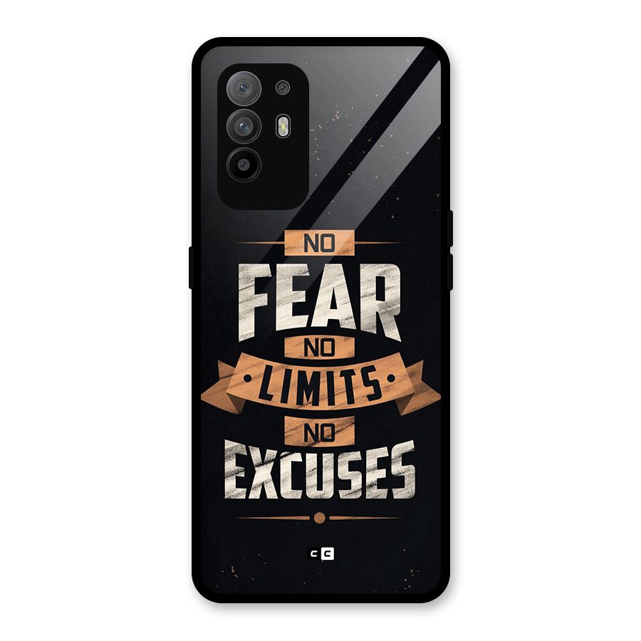 No Excuse Glass Back Case for Oppo F19 Pro Plus 5G