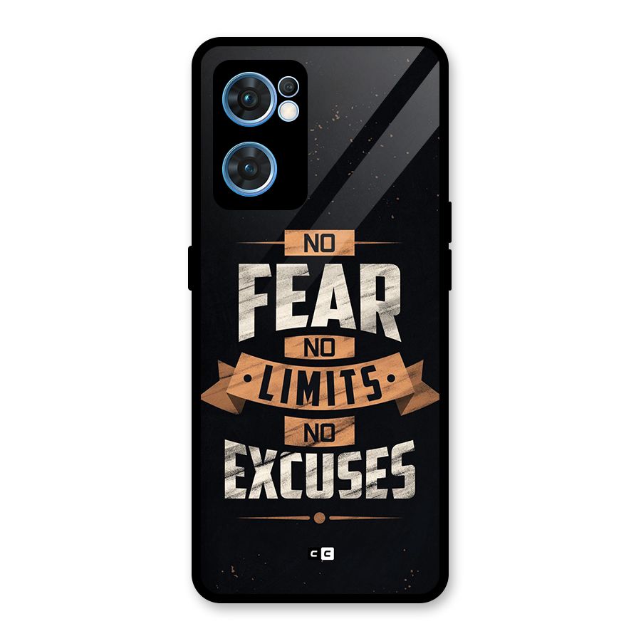 No Excuse Glass Back Case for Oppo Reno7 5G