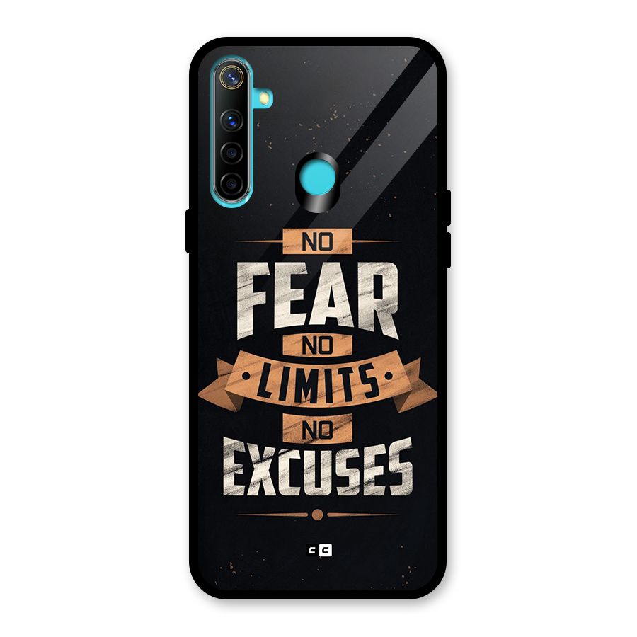 No Excuse Glass Back Case for Realme 5s