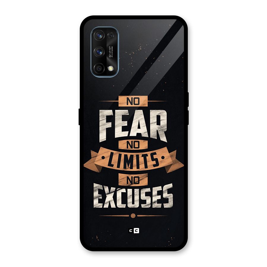 No Excuse Glass Back Case for Realme 7 Pro