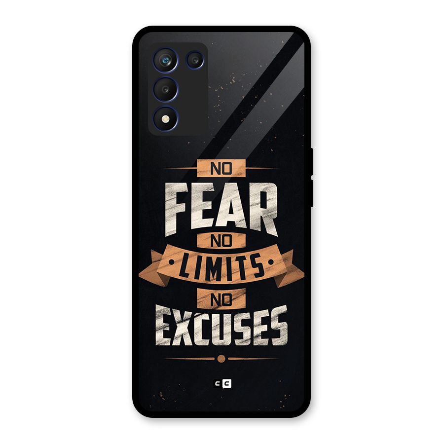 No Excuse Glass Back Case for Realme 9 5G Speed