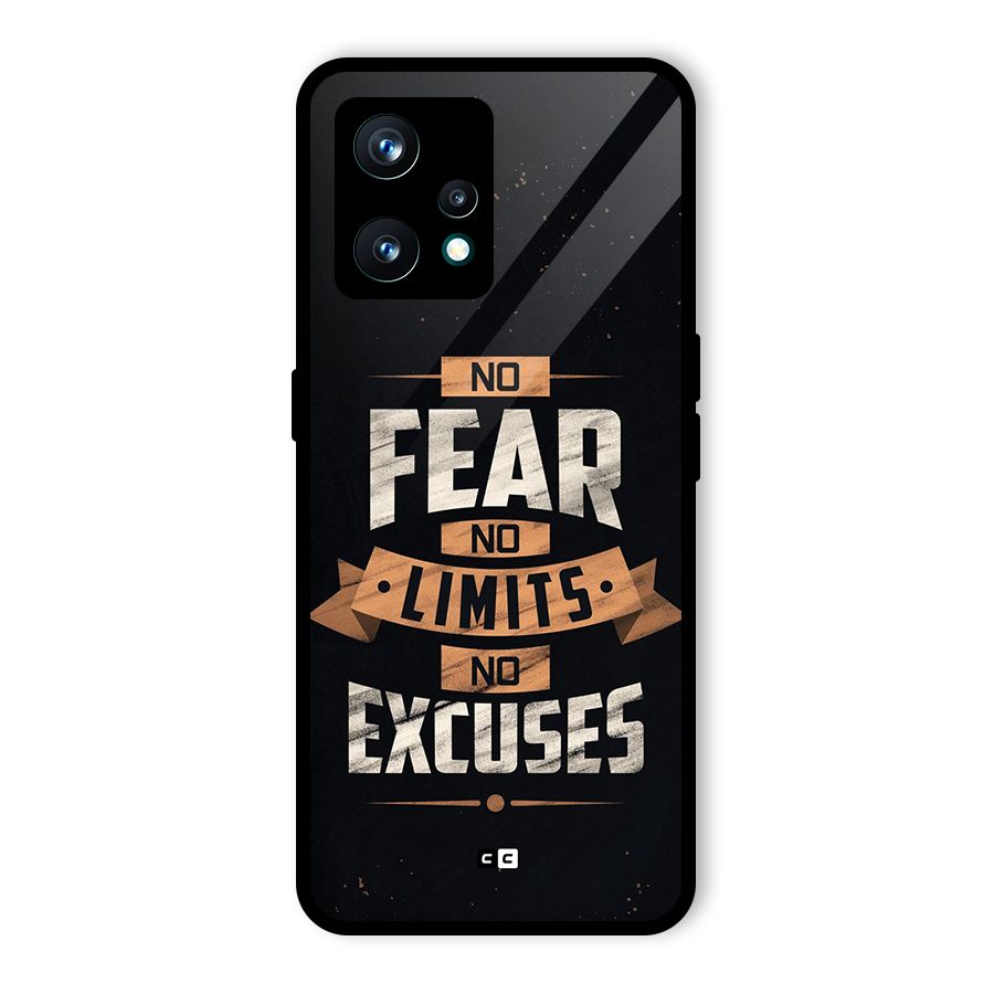 No Excuse Glass Back Case for Realme 9 Pro Plus 5G