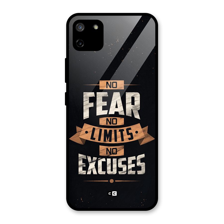 No Excuse Glass Back Case for Realme C11