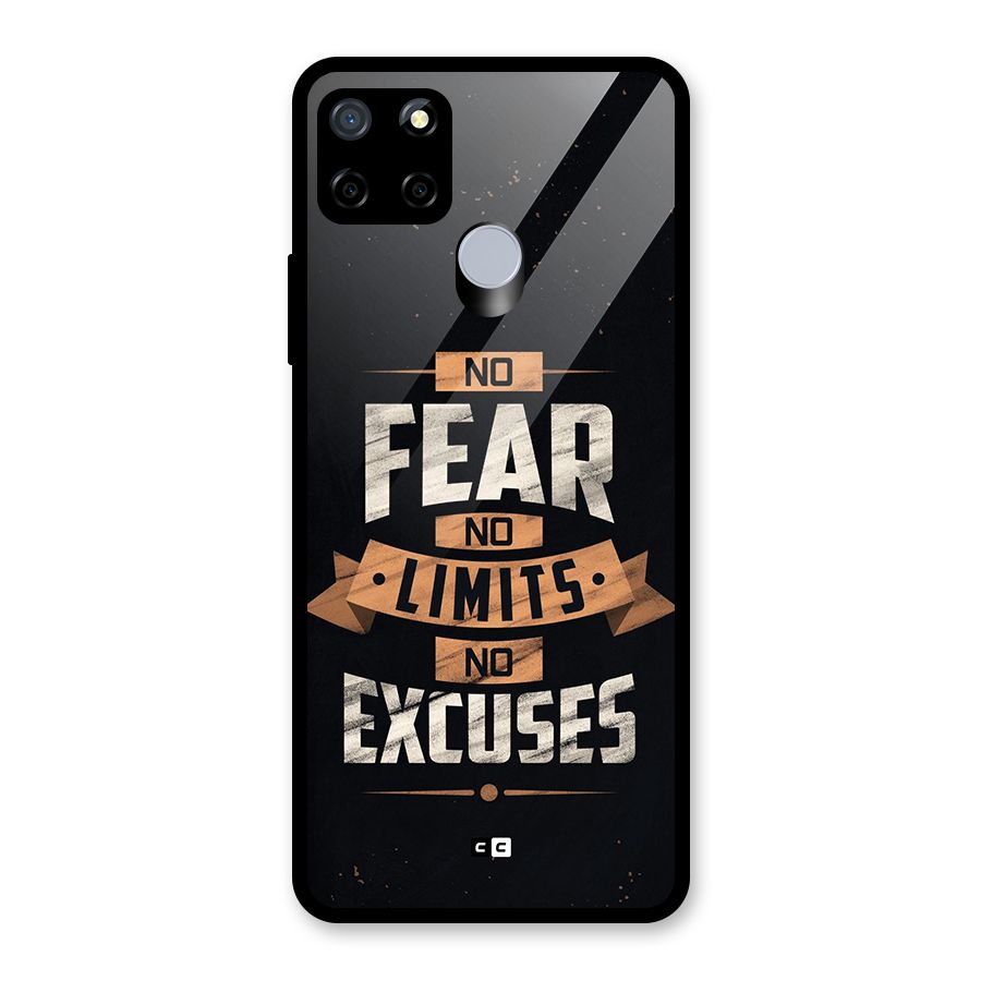 No Excuse Glass Back Case for Realme C12