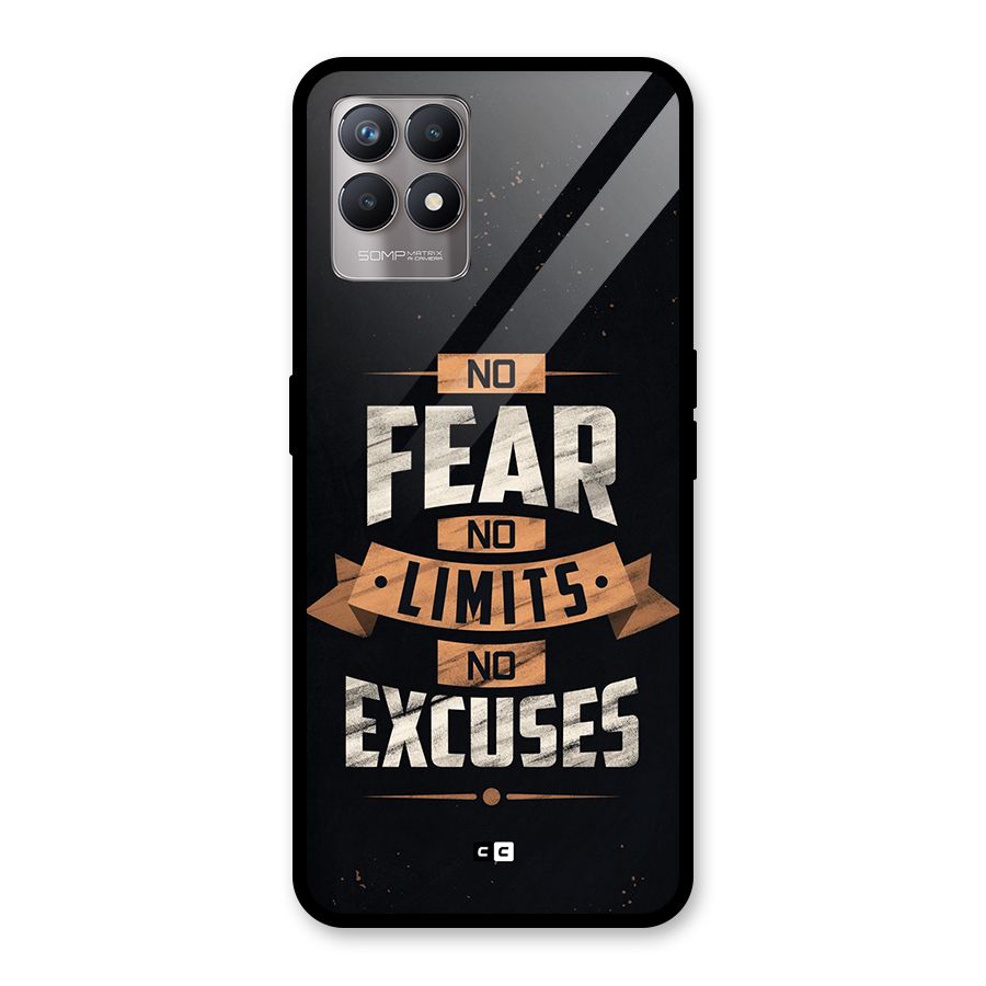 No Excuse Glass Back Case for Realme Narzo 50