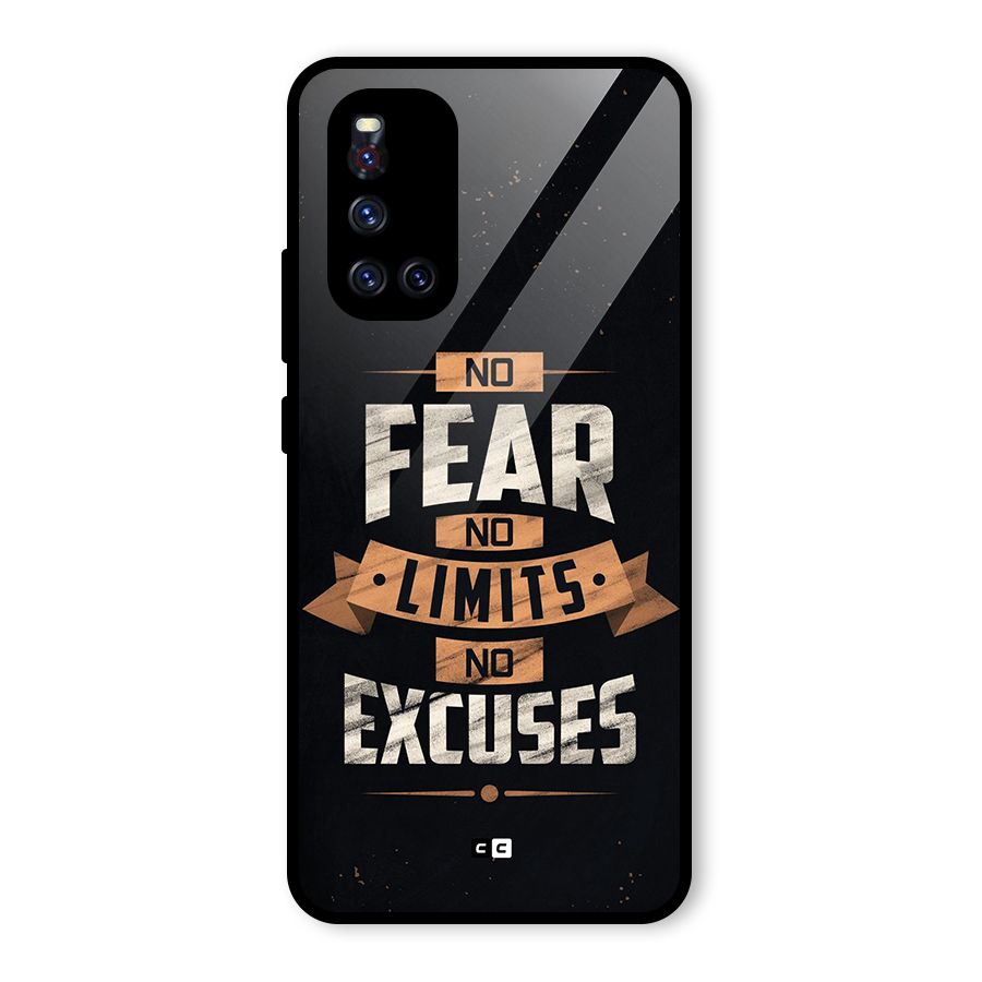 No Excuse Glass Back Case for Vivo V19