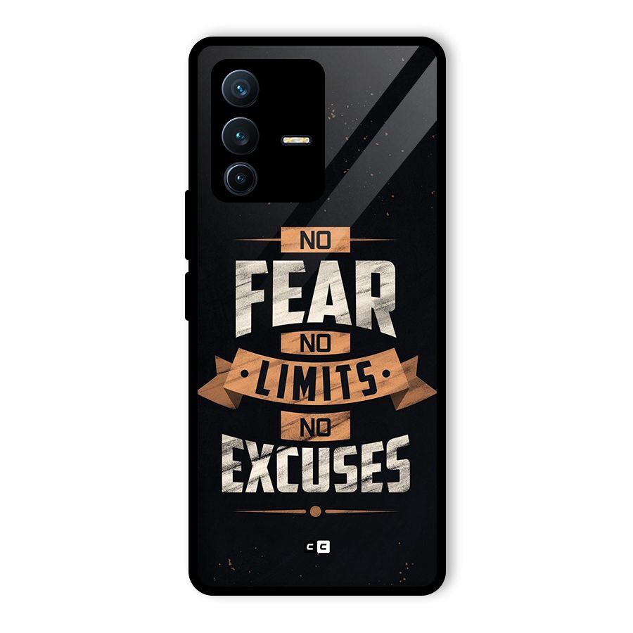 No Excuse Glass Back Case for Vivo V23 Pro