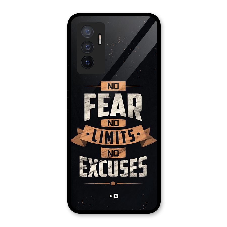 No Excuse Glass Back Case for Vivo V23e