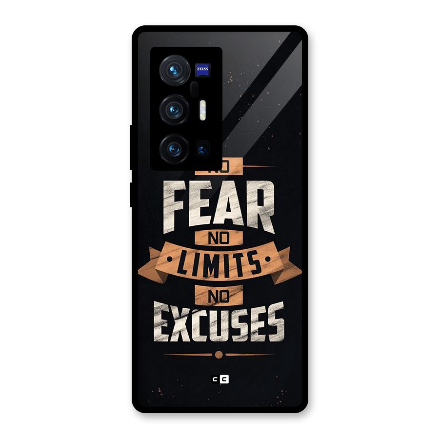 No Excuse Glass Back Case for Vivo X70 Pro Plus