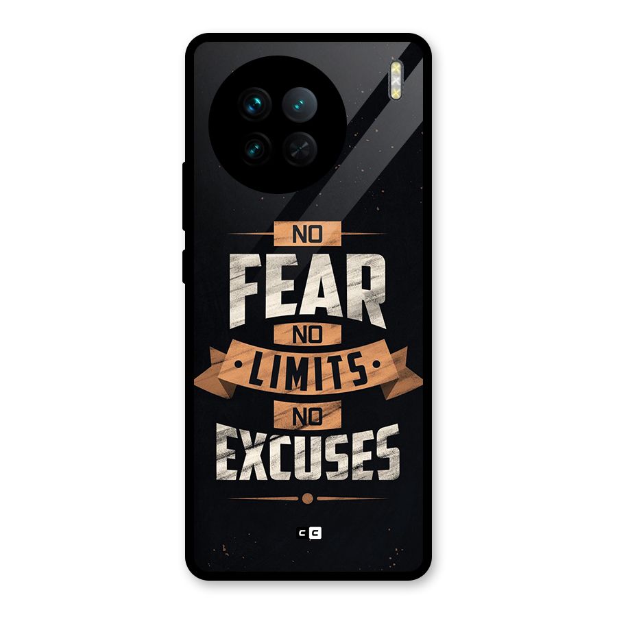 No Excuse Glass Back Case for Vivo X90