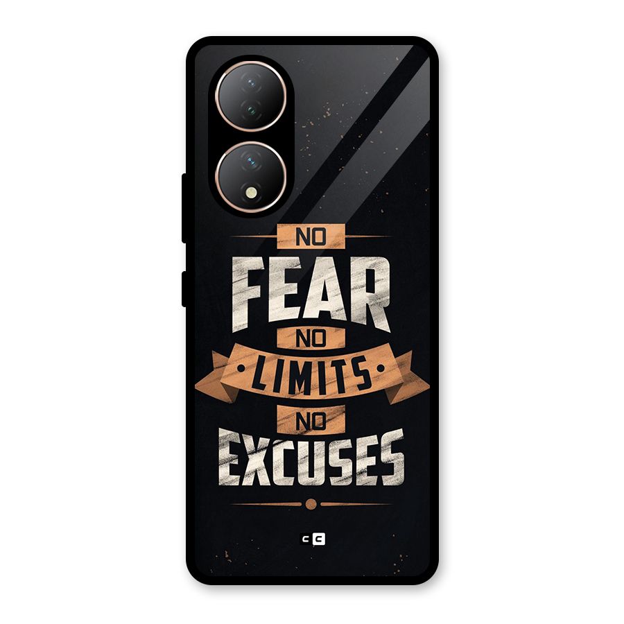 No Excuse Glass Back Case for Vivo Y100A