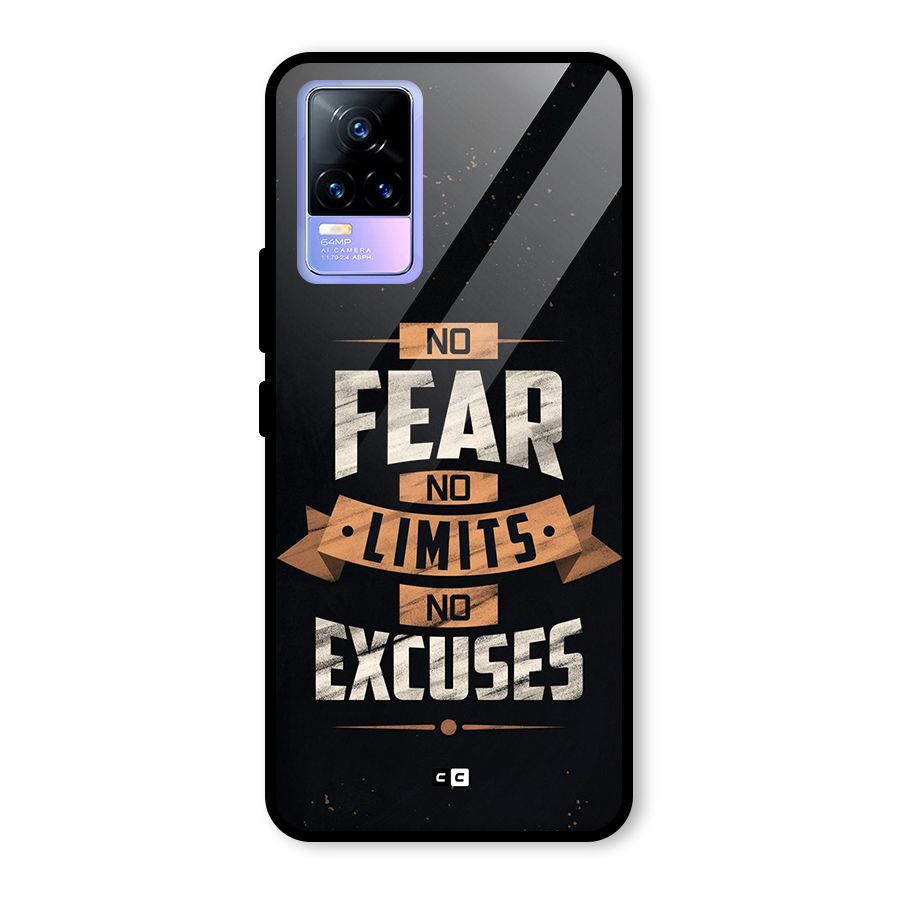 No Excuse Glass Back Case for Vivo Y73