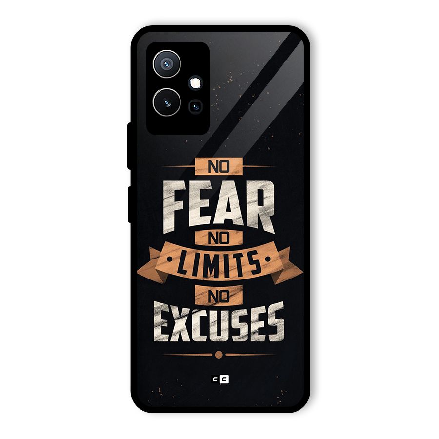 No Excuse Glass Back Case for Vivo Y75 5G
