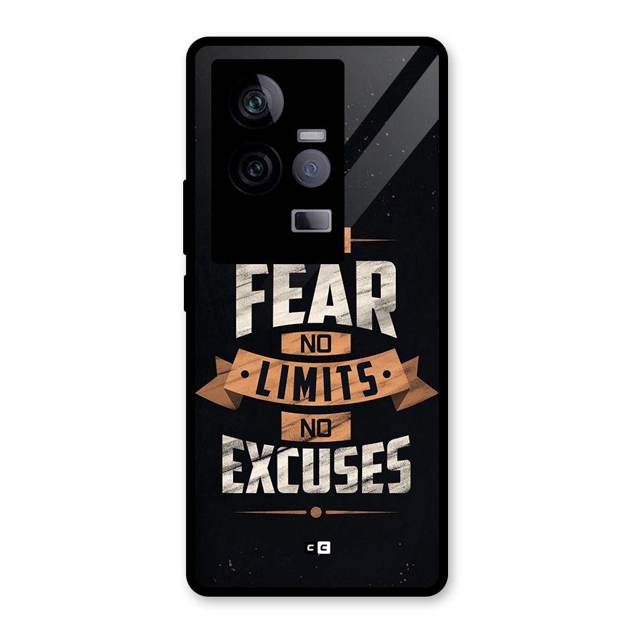 No Excuse Glass Back Case for Vivo iQOO 11 5G