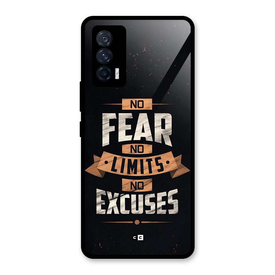 No Excuse Glass Back Case for Vivo iQOO 7 5G