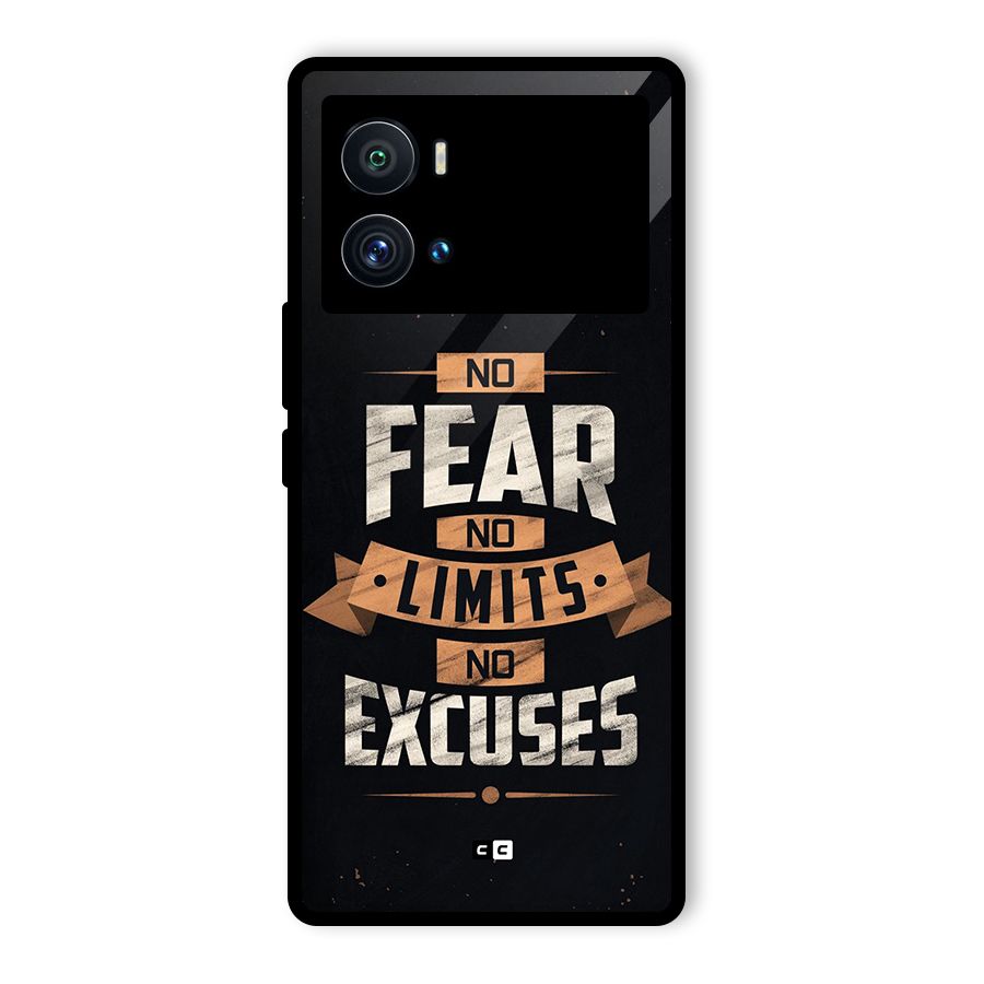No Excuse Glass Back Case for Vivo iQOO 9 Pro