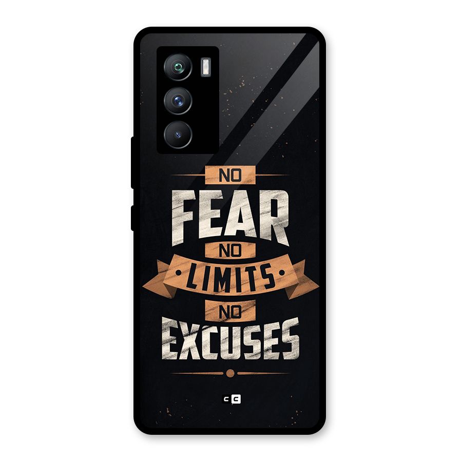 No Excuse Glass Back Case for Vivo iQOO 9 SE