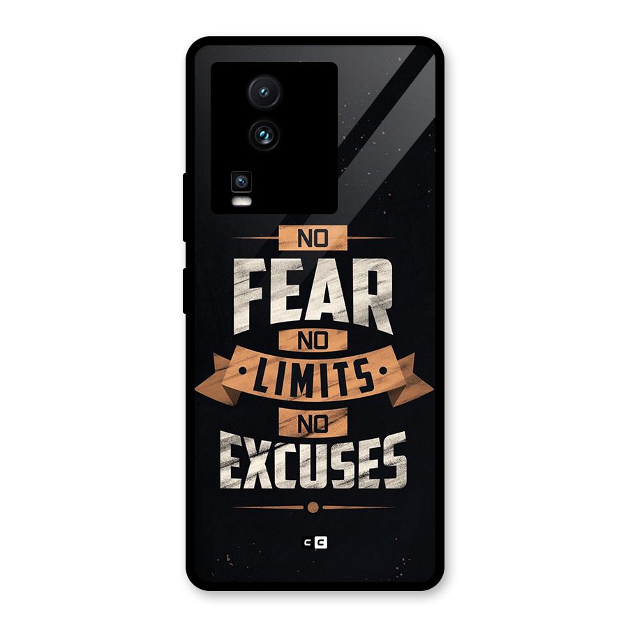 No Excuse Glass Back Case for Vivo iQOO Neo 7