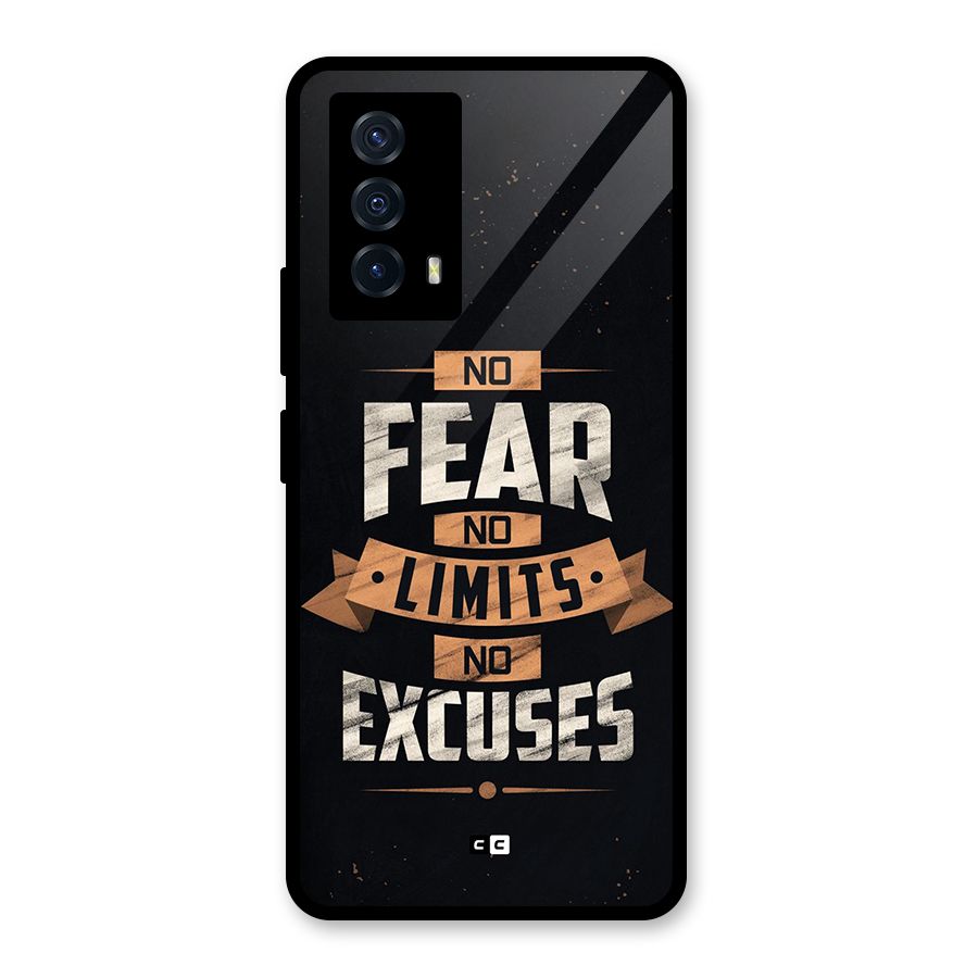 No Excuse Glass Back Case for Vivo iQOO Z5