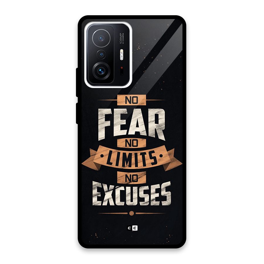 No Excuse Glass Back Case for Xiaomi 11T Pro