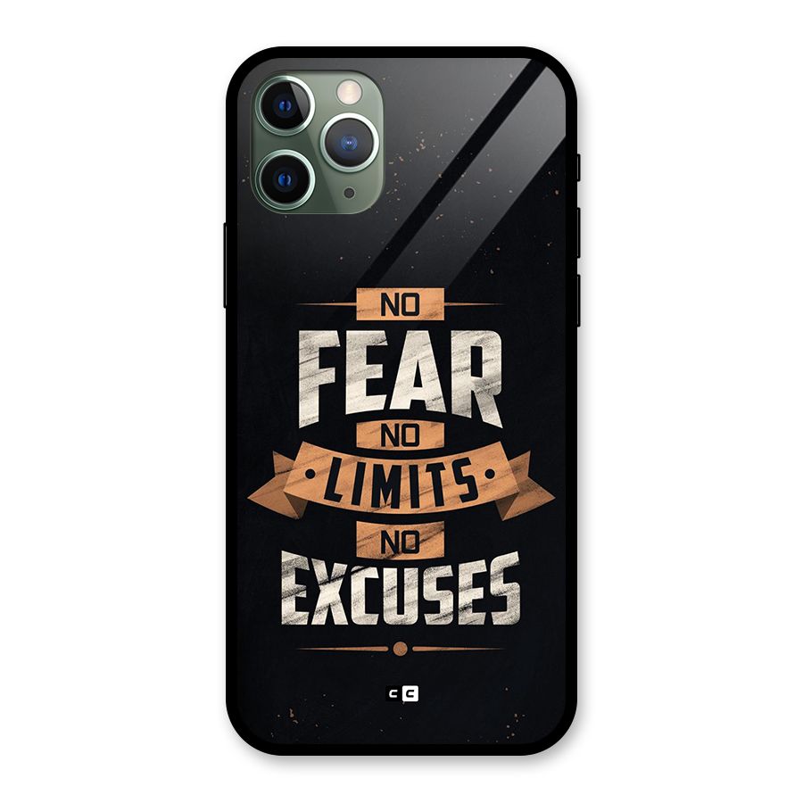 No Excuse Glass Back Case for iPhone 11 Pro