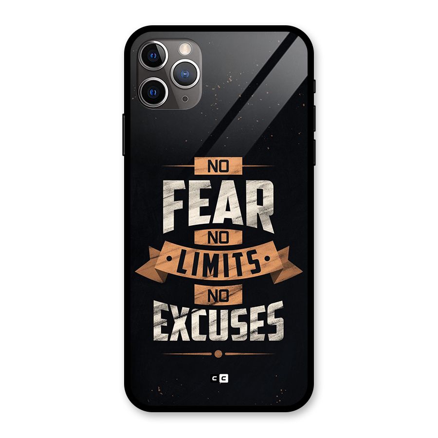 No Excuse Glass Back Case for iPhone 11 Pro Max