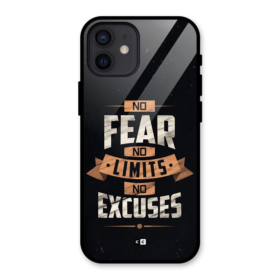 No Excuse Glass Back Case for iPhone 12