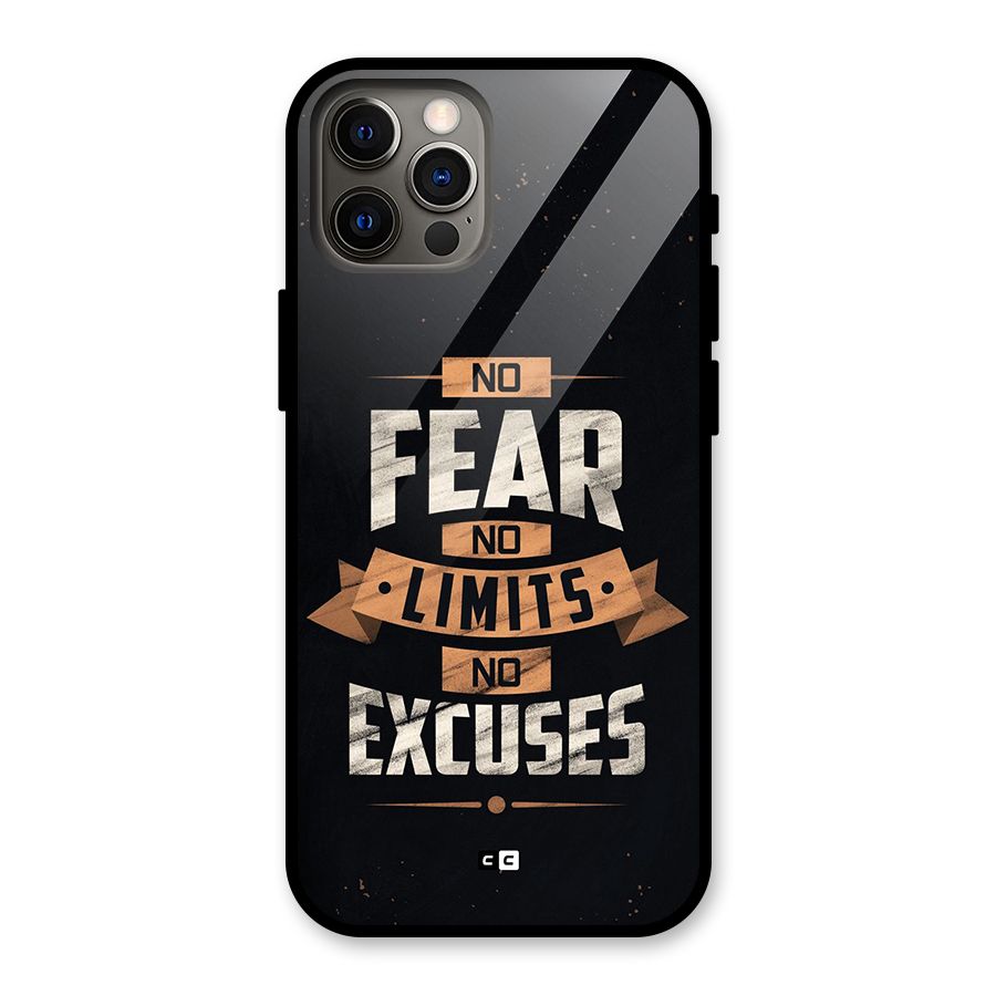 No Excuse Glass Back Case for iPhone 12 Pro