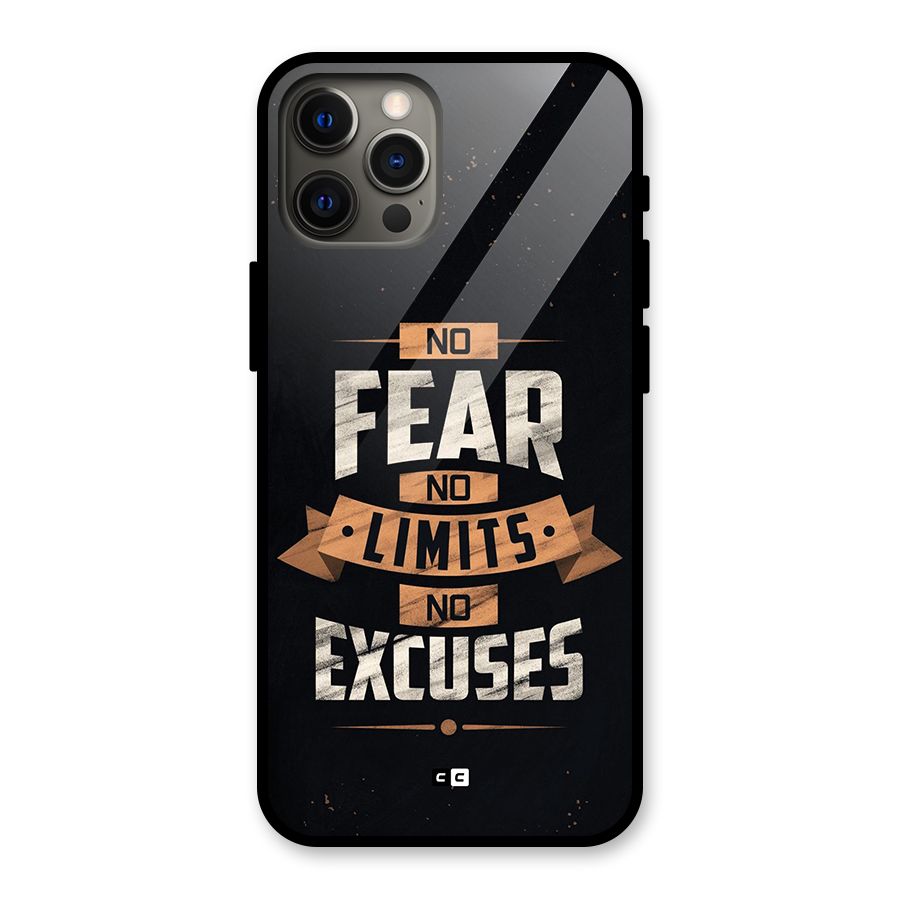 No Excuse Glass Back Case for iPhone 12 Pro Max