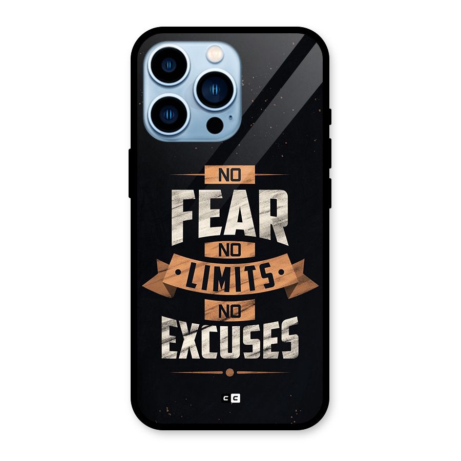 No Excuse Glass Back Case for iPhone 13 Pro