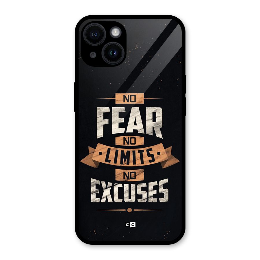 No Excuse Glass Back Case for iPhone 14