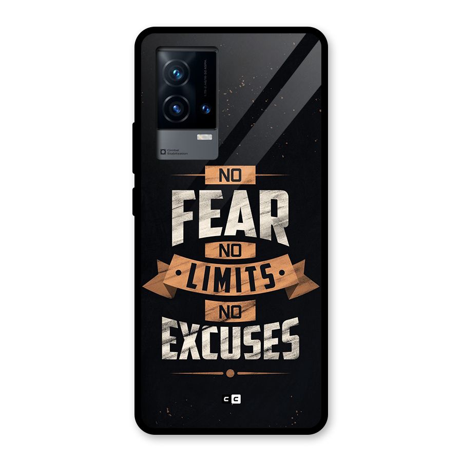 No Excuse Glass Back Case for iQOO 9 5G
