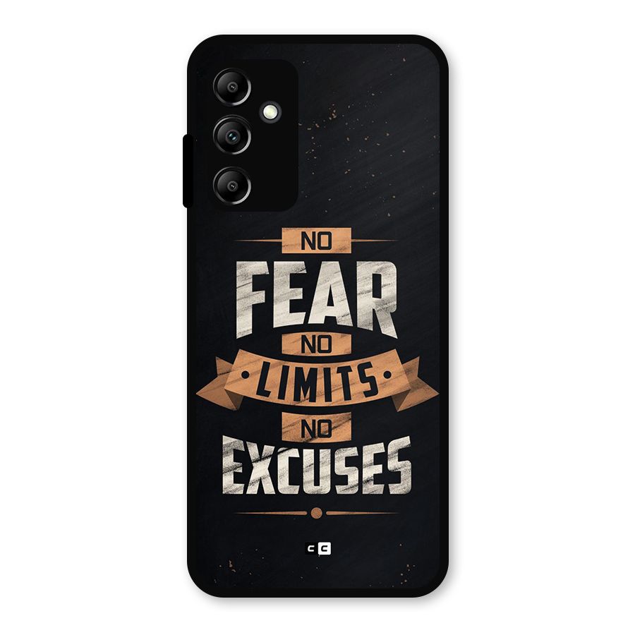 No Excuse Metal Back Case for Galaxy A14 5G