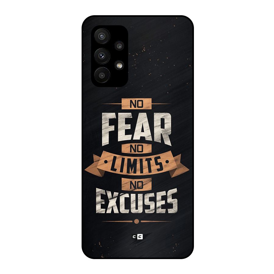 No Excuse Metal Back Case for Galaxy A23