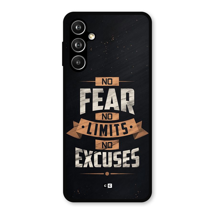 No Excuse Metal Back Case for Galaxy F54