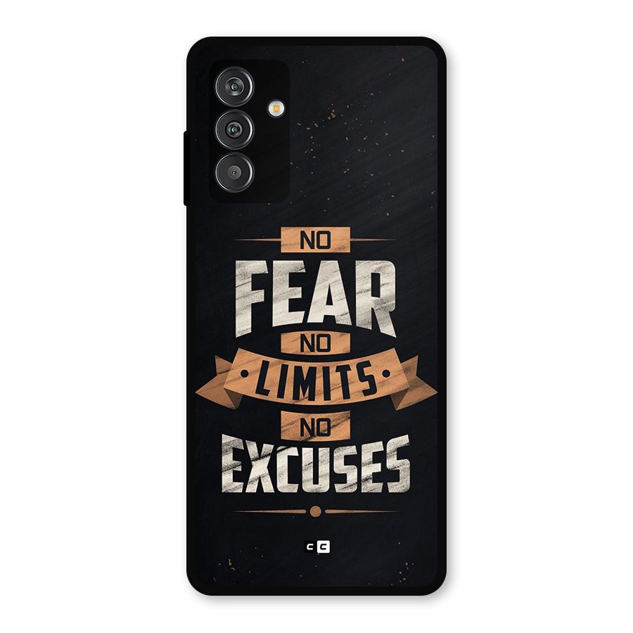 No Excuse Metal Back Case for Galaxy M14 5G