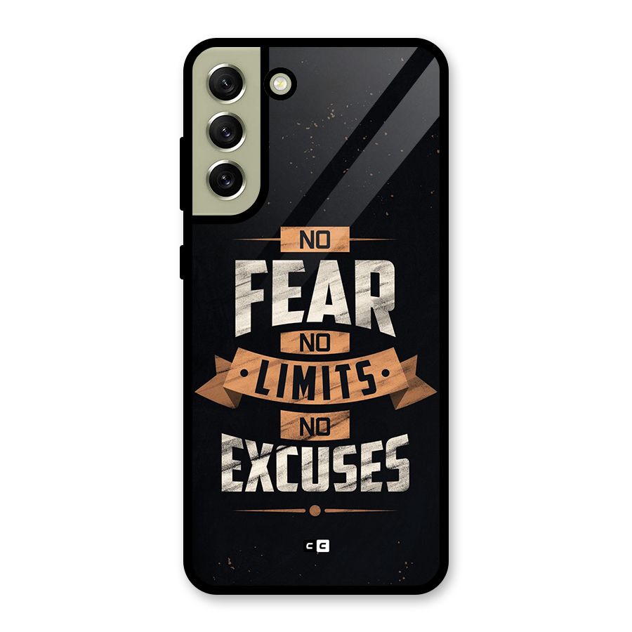 No Excuse Metal Back Case for Galaxy S21 FE 5G (2023)