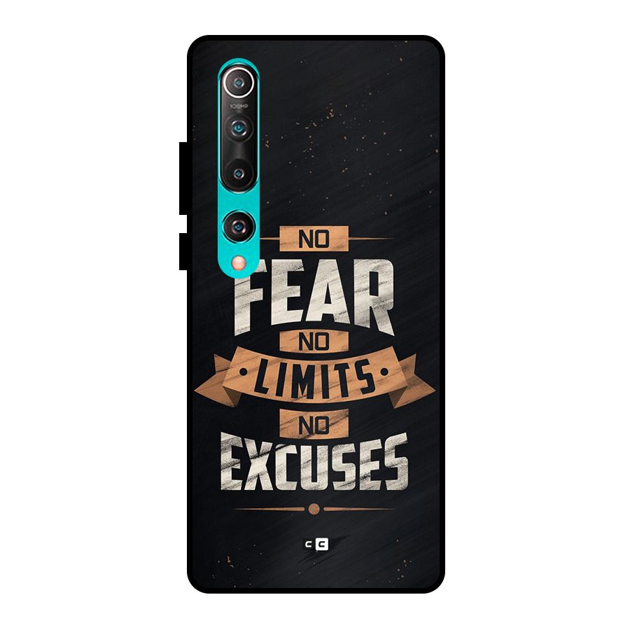 No Excuse Metal Back Case for Mi 10