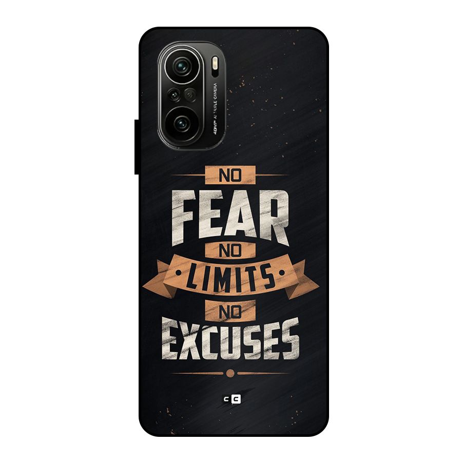 No Excuse Metal Back Case for Mi 11x