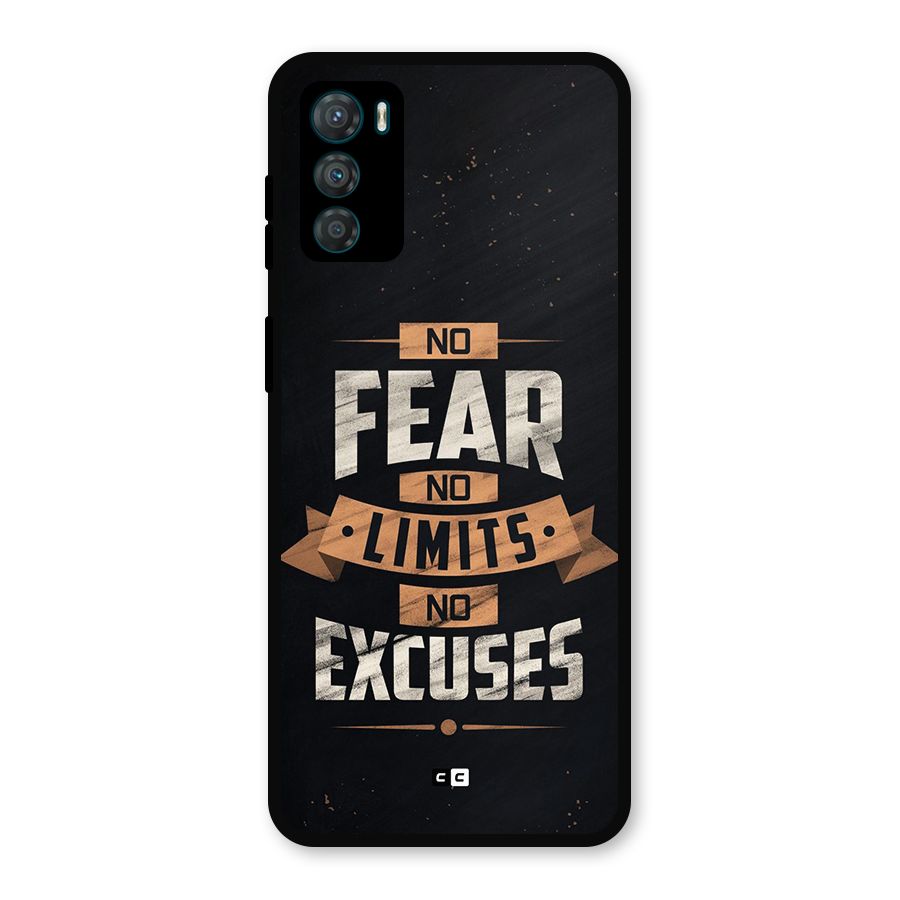 No Excuse Metal Back Case for Moto G42