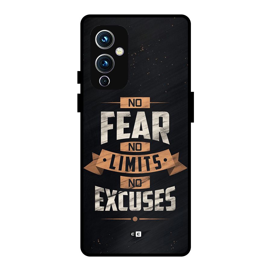 No Excuse Metal Back Case for OnePlus 9