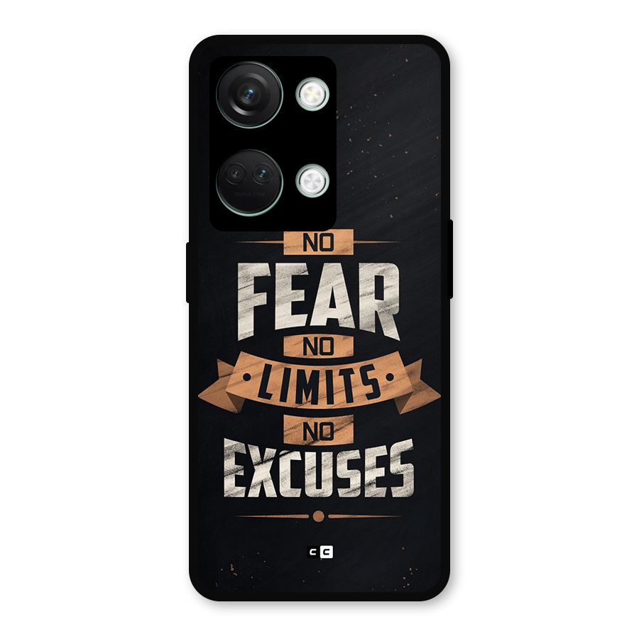 No Excuse Metal Back Case for OnePlus Nord 3
