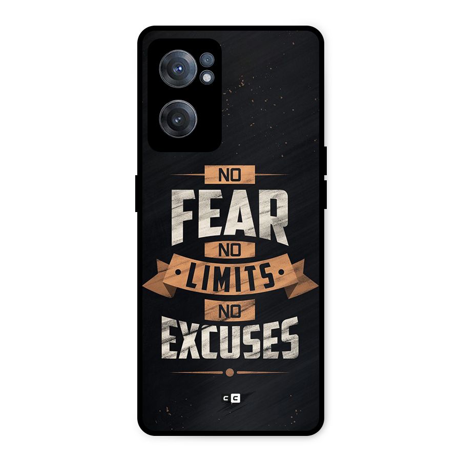 No Excuse Metal Back Case for OnePlus Nord CE 2 5G