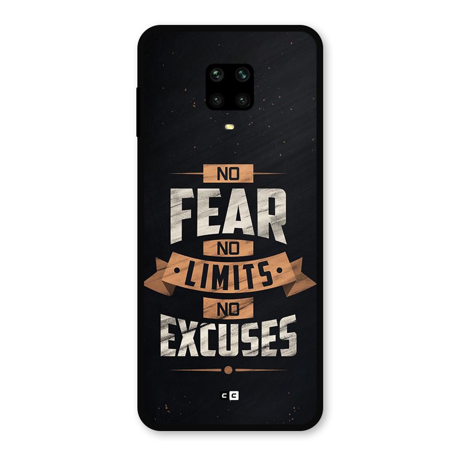 No Excuse Metal Back Case for Poco M2