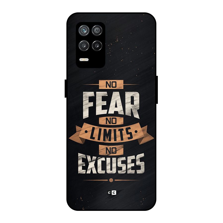 No Excuse Metal Back Case for Realme 8 5G