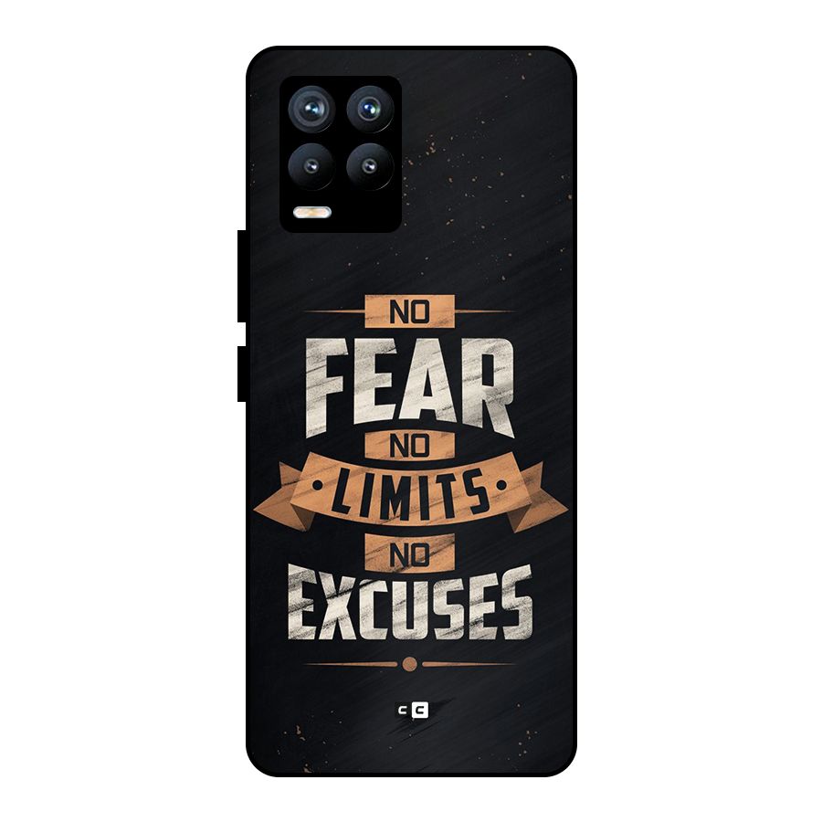No Excuse Metal Back Case for Realme 8 Pro