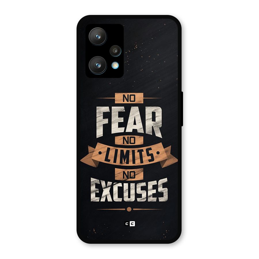 No Excuse Metal Back Case for Realme 9 Pro Plus 5G